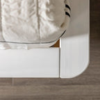 King-Size-Plattformbett aus Massivholz