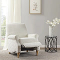 Madison Park Jiy Ivory Push Back Recliner