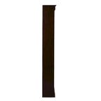 Cognacbraunes 213-cm-Chefbücherregal