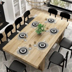 Tavolo riunioni 86.6L x 47.2P con base in legno