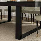 Tavolo riunioni 86.6L x 47.2P con base in legno