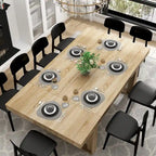 Tavolo riunioni 86.6L x 47.2P con base in legno