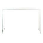 Ombré-Konsolentisch aus Glas – Transparent / Blau – 43,3 x 13,8 x 29,5 – 43B x 14T x 30H